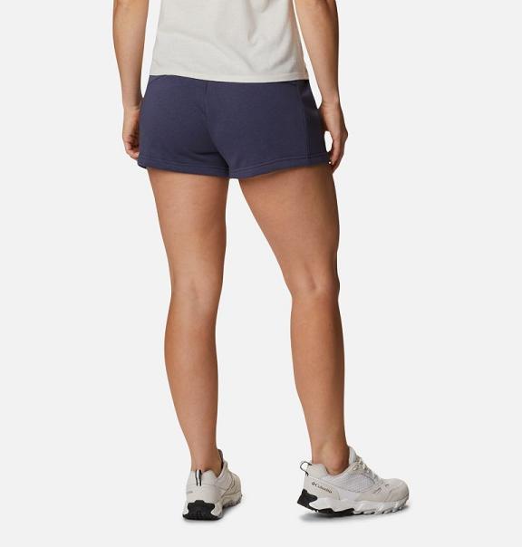 Columbia Logo Shorts Blue For Women's NZ92063 New Zealand